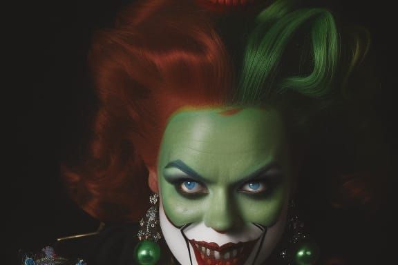 Krusty vs Pennywise: Hyperrealistic Clown Showdown