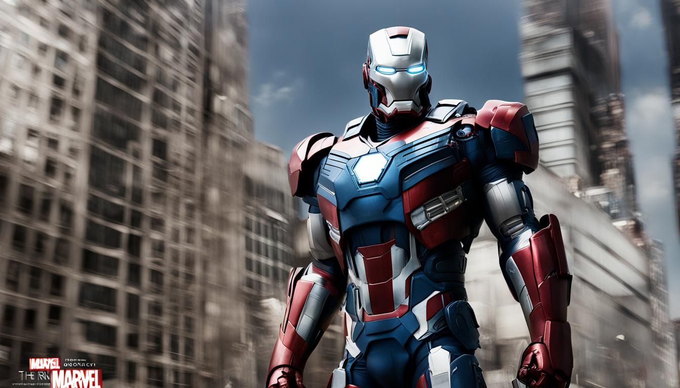 Marvel's Iron Patriot: Detailed Matte Painting