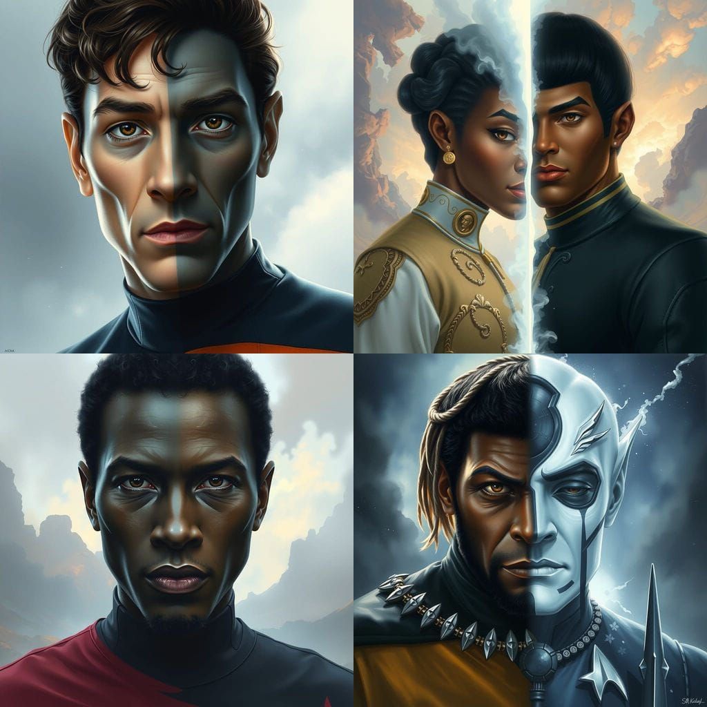 Bele From Star Trek: Ethereal Fantasy Portrait