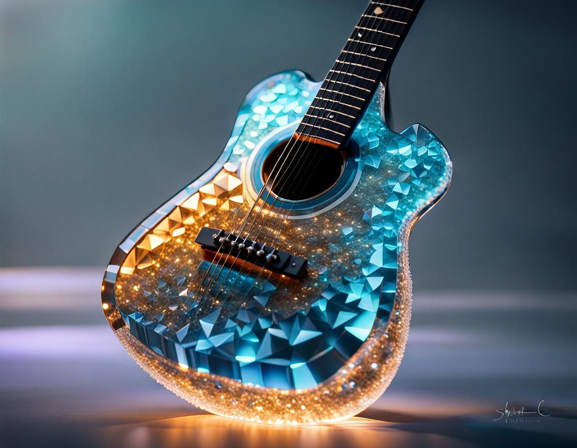 Glass guitar