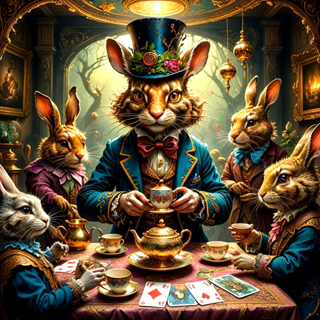 Rembrandt-Inspired Masterpiece of Whimsical Fantasy