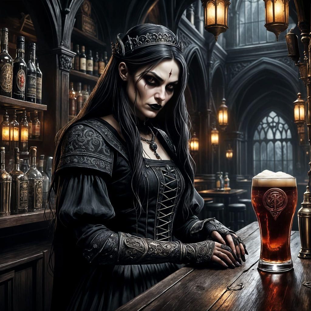 a Gothic Bar