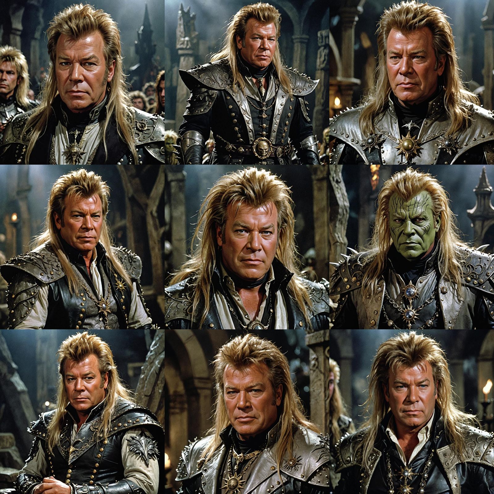 William Shatner as Jareth, Goblin King Portrait