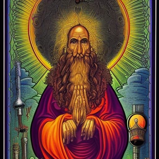 The Mind of God: Acrylic Celestial Opening