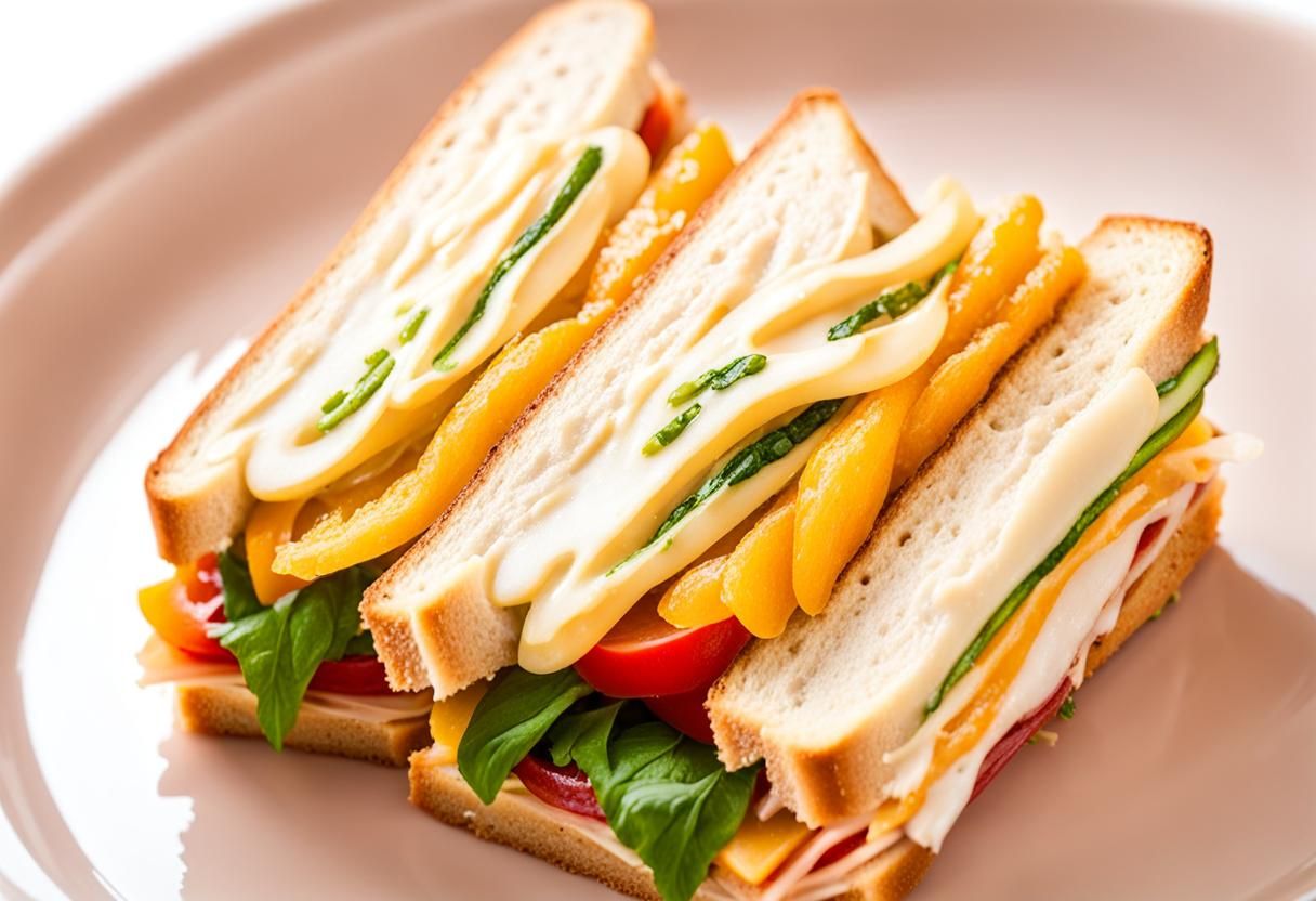 Delicious Sandwich Generated by AI