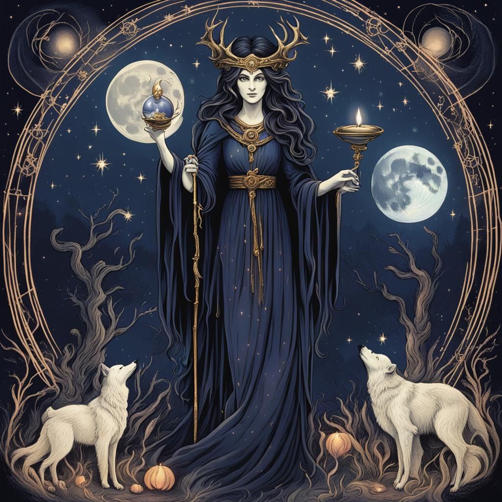 Hecate: Goddess of Magic, Night and Moon