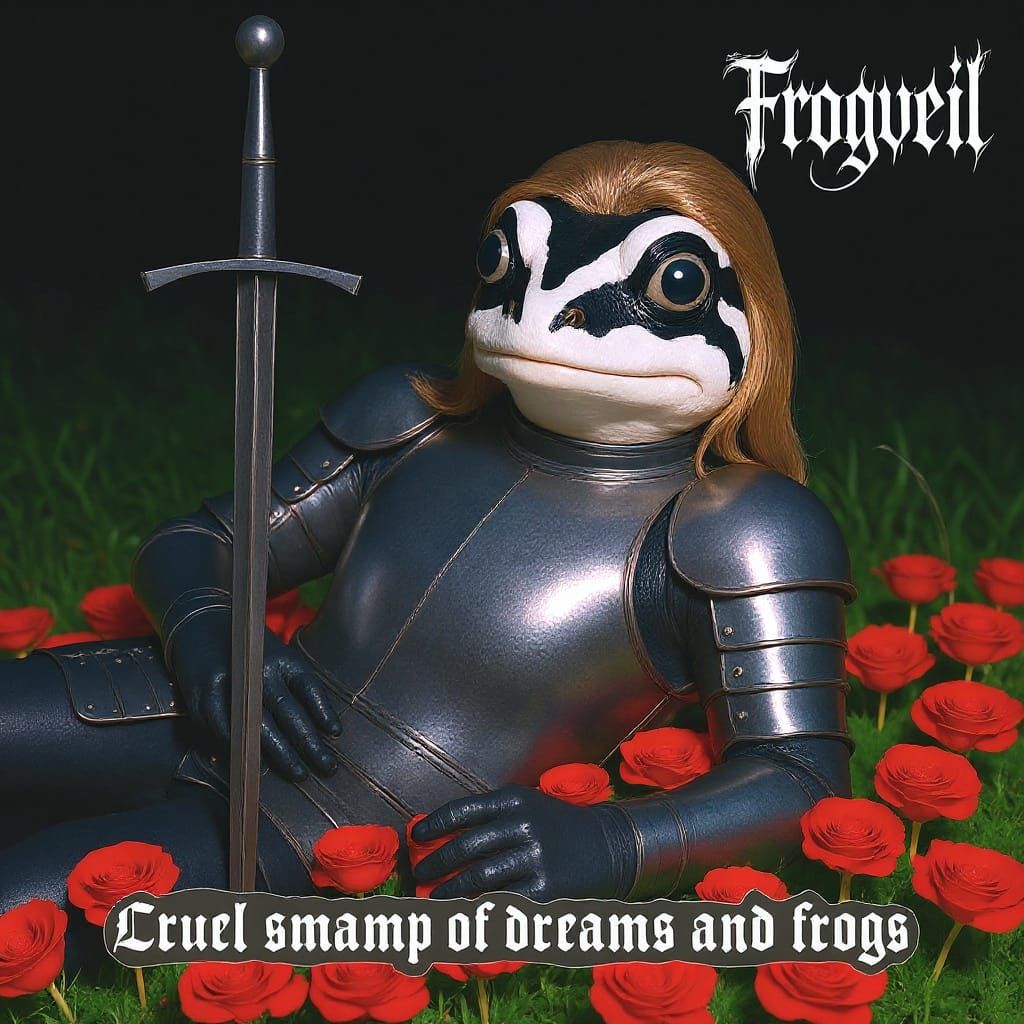 Alternative Album Cover Art: Frogveil