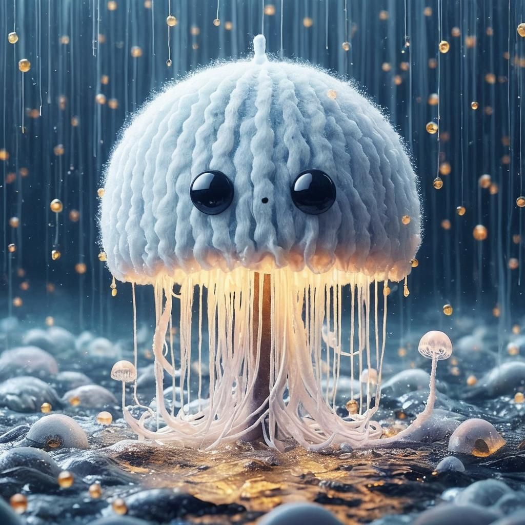 Cute Jellyfish Puppet