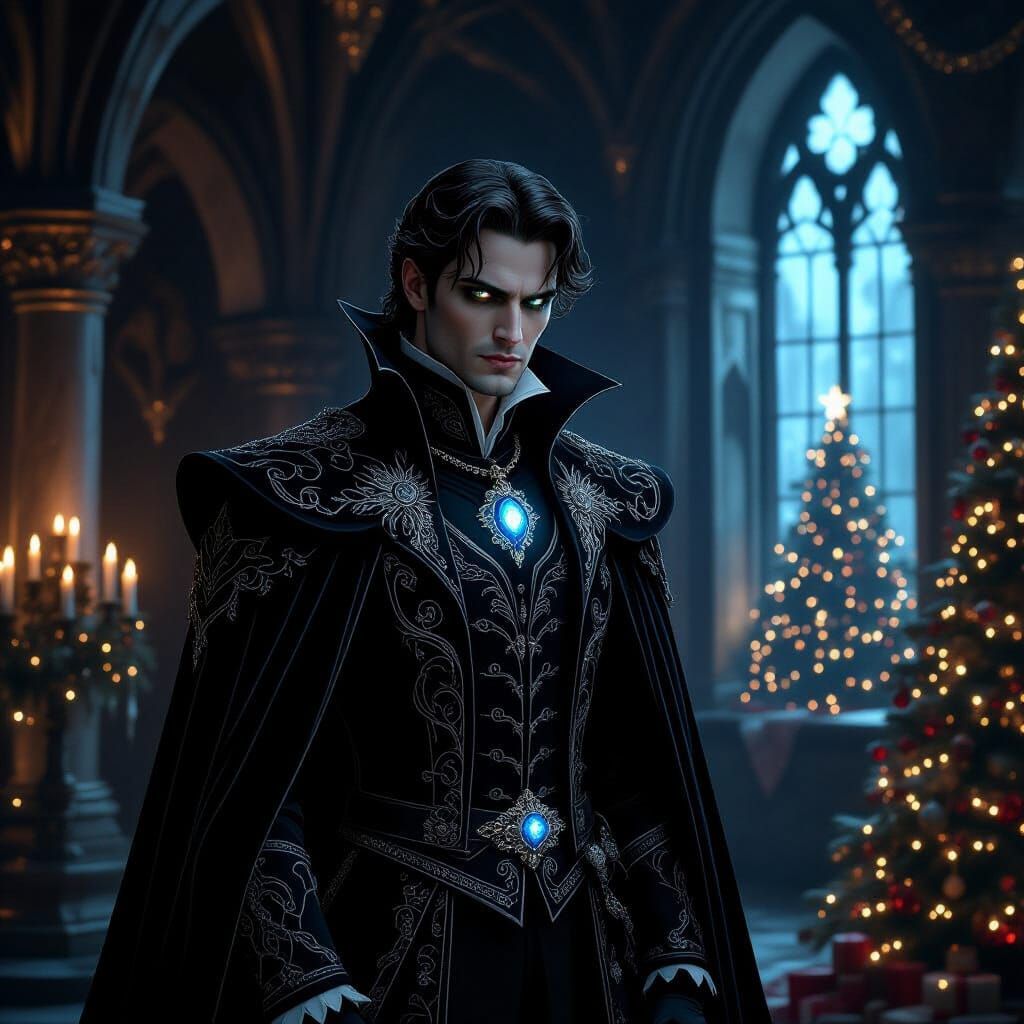 Gothic Prince's Curse Broken by Christmas Magic