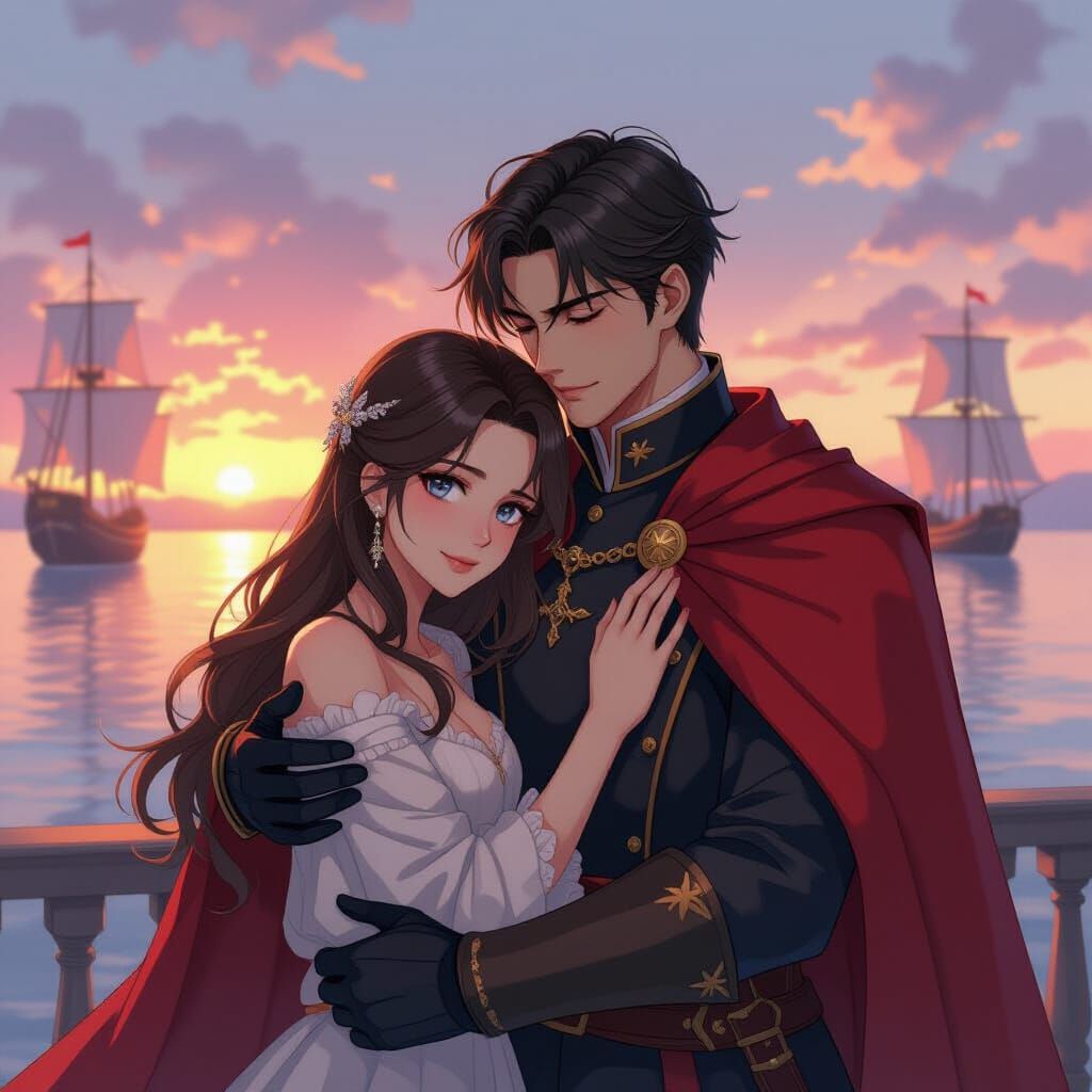 Anime Warrior's Choice Between Love and War