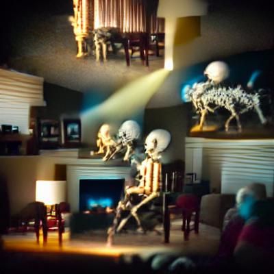 Abstract AI Image: Undefined Output