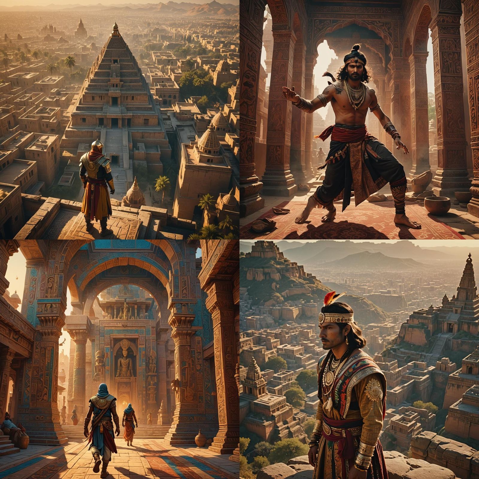 Assassin's Creed: India, Mediterranean, Aztec Empires