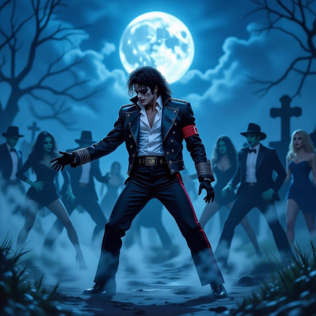 Michael Jackson Thriller Dance with Zombies at Prom