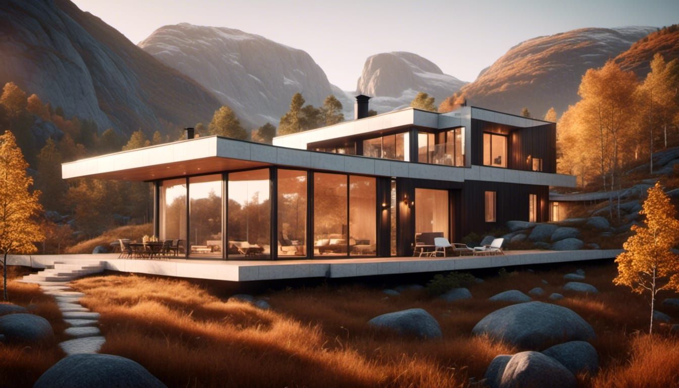 Award-Winning House Design at Sunrise
