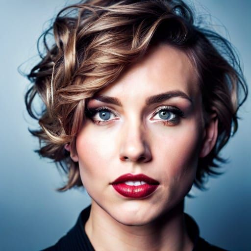 Hyperdetailed Portrait of a Gorgeous Woman