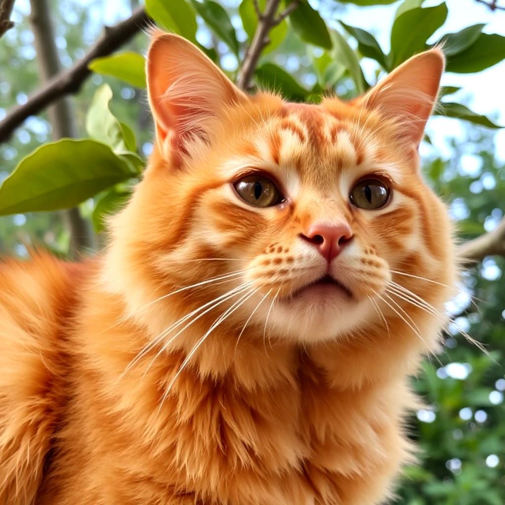 Simple Image of the Color Orange