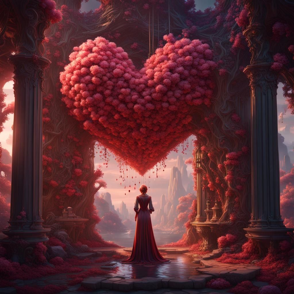 Love is Everywhere: Detailed Fantasy Concept Art