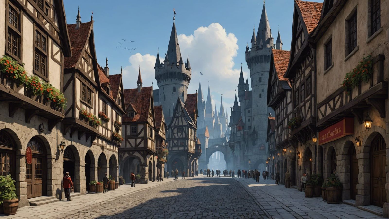 Baldur's Gate: Grandeur of the Main Thoroughfare