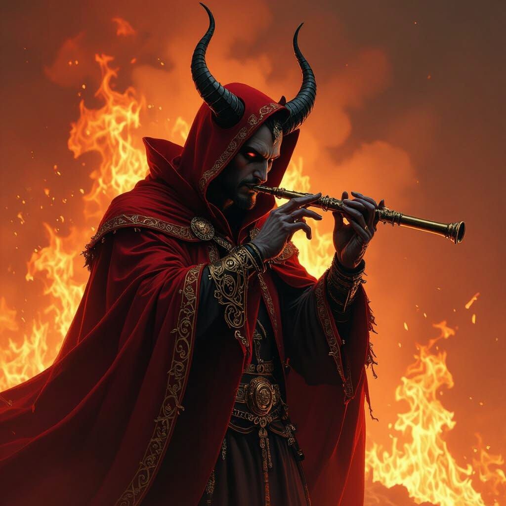 The Devil's Inferno: A Gothic Surreal Melody