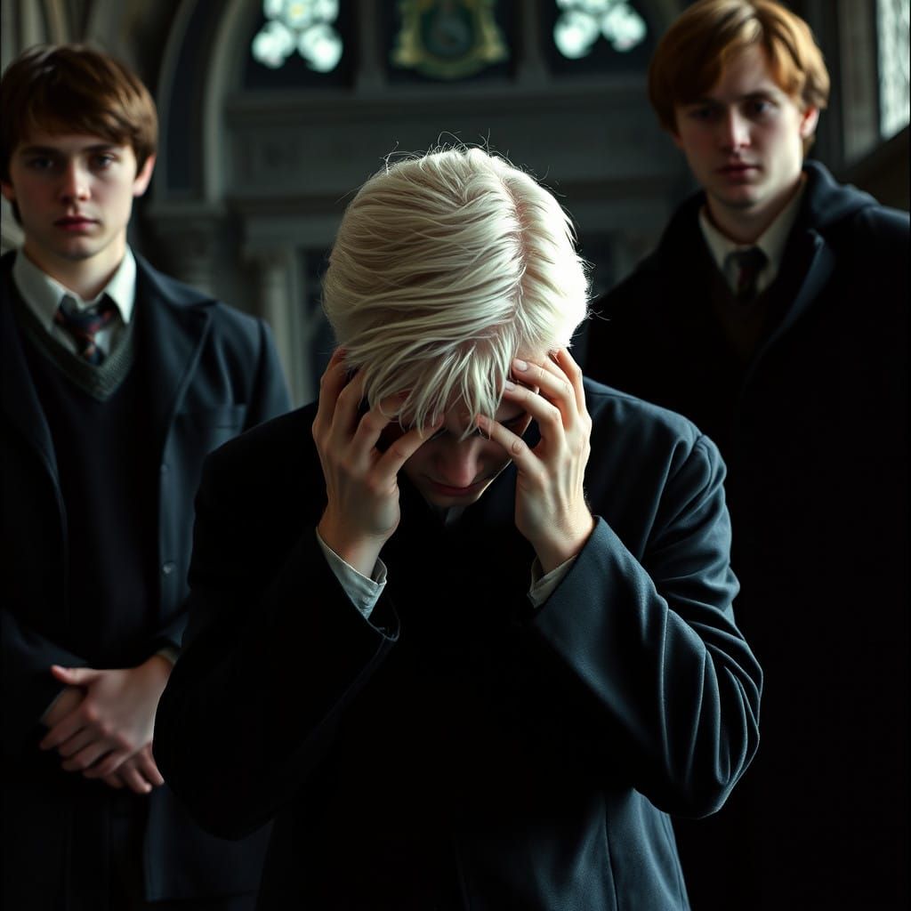 Slytherin Prince Overwhelmed by Heroic Trio