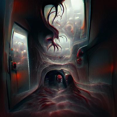 Sinister Claustrophobia by Rutkowski: AI Art