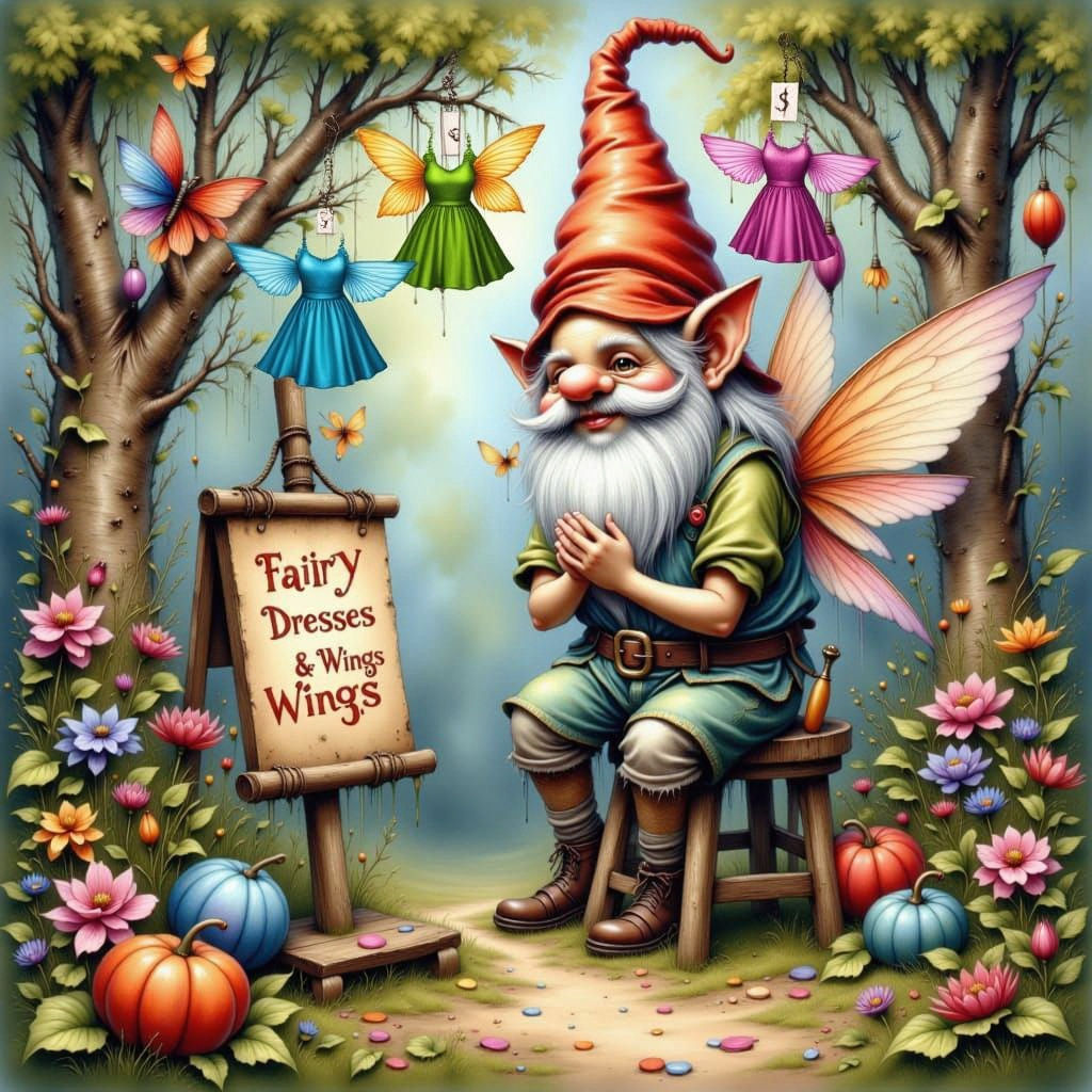 Gnome Fairy Dress Maker