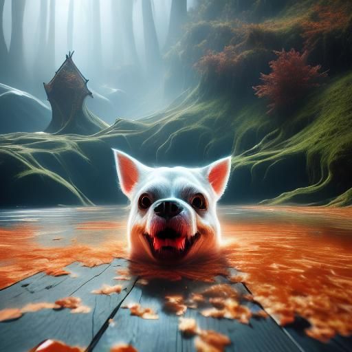 Emotive Potato on a Stick Screaming in the Void