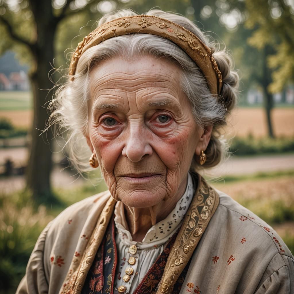 Dutch Golden Age Portrait of Neeltje Krijntje Aleman