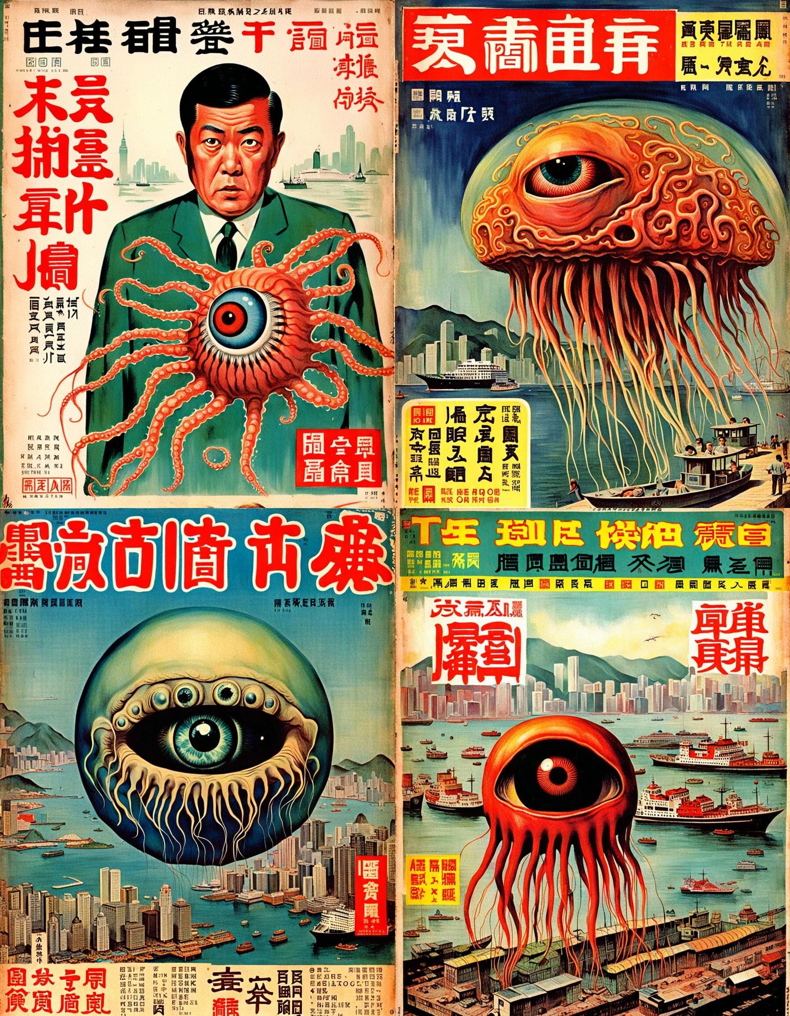 Retro Magazine Cover: Bizarre Hong Kong Hybrid
