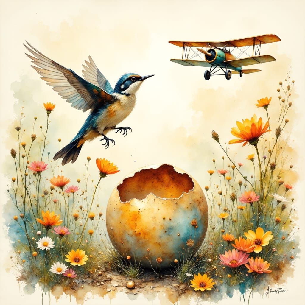 "MOMMY! Wait for me!"