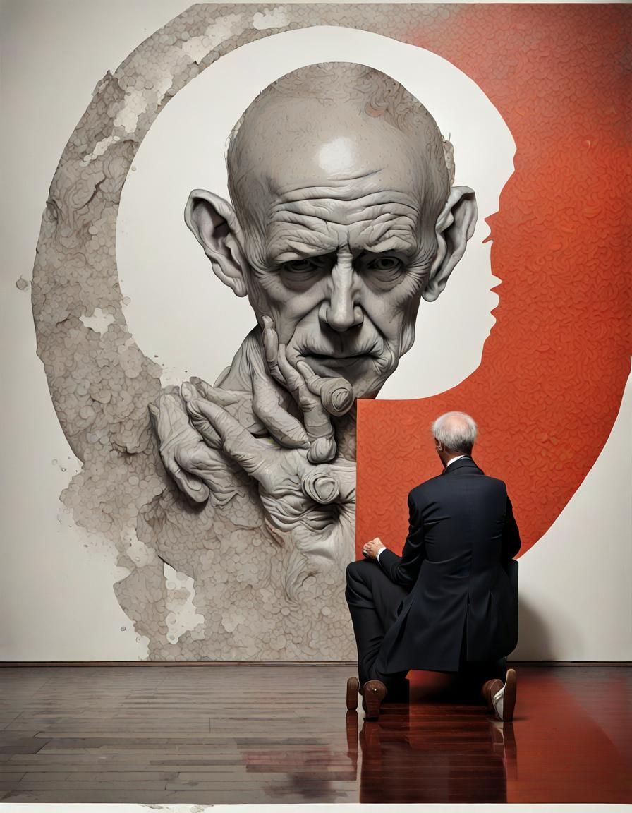 Demonic Banana Battle: Surreal Dreamlike Photography