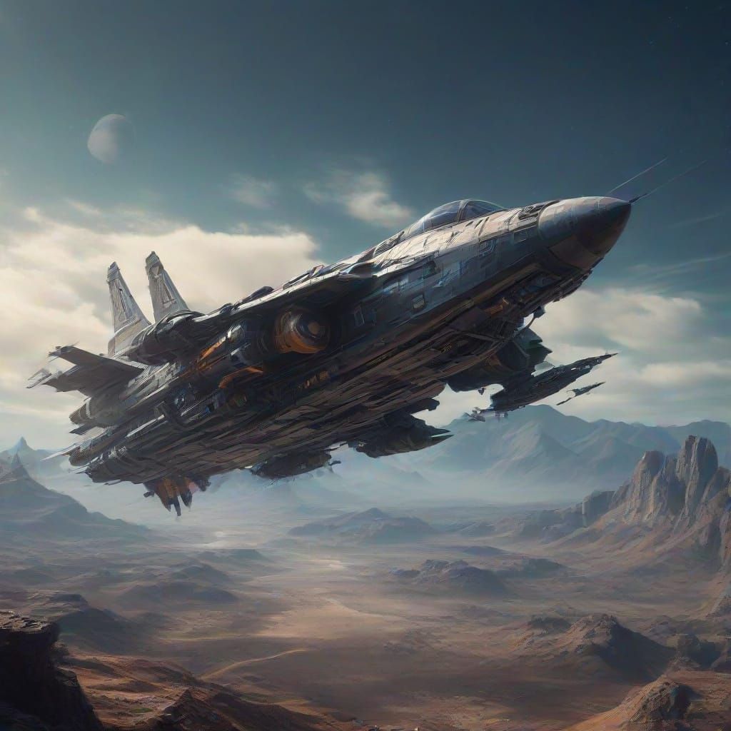 Surreal Spacecraft Launches into a Fantastical New World