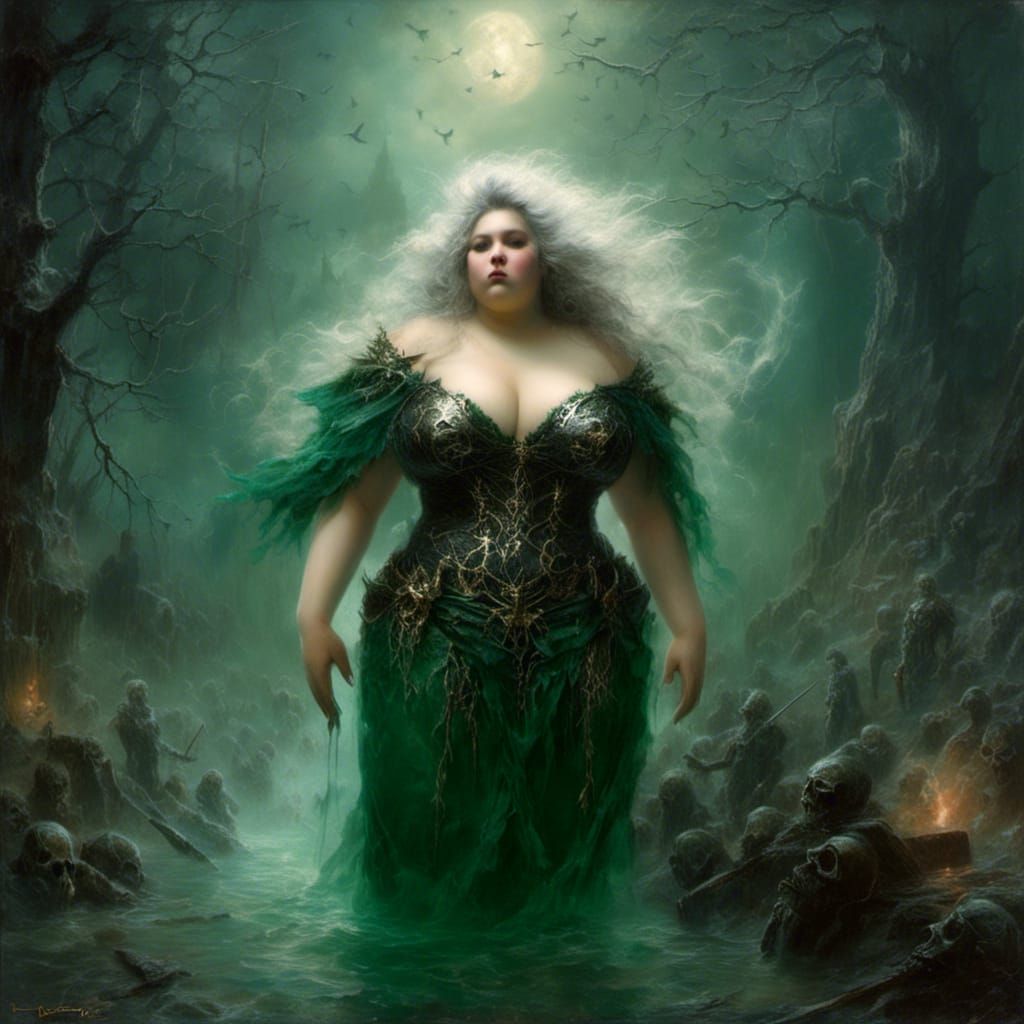The Curvy Green Witch