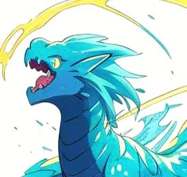 Chubby Dragon: A Cel-Shaded Anime Style Image