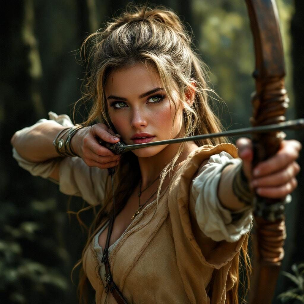 A Renaissance Medieval Archer