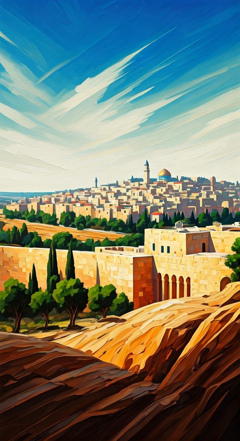 Abstract Interpretation of Ancient Jerusalem