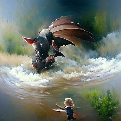 How to Train Your Dragon: Oil Painting