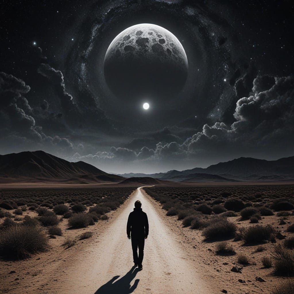 Path to Parallel Universe Under Black Sun