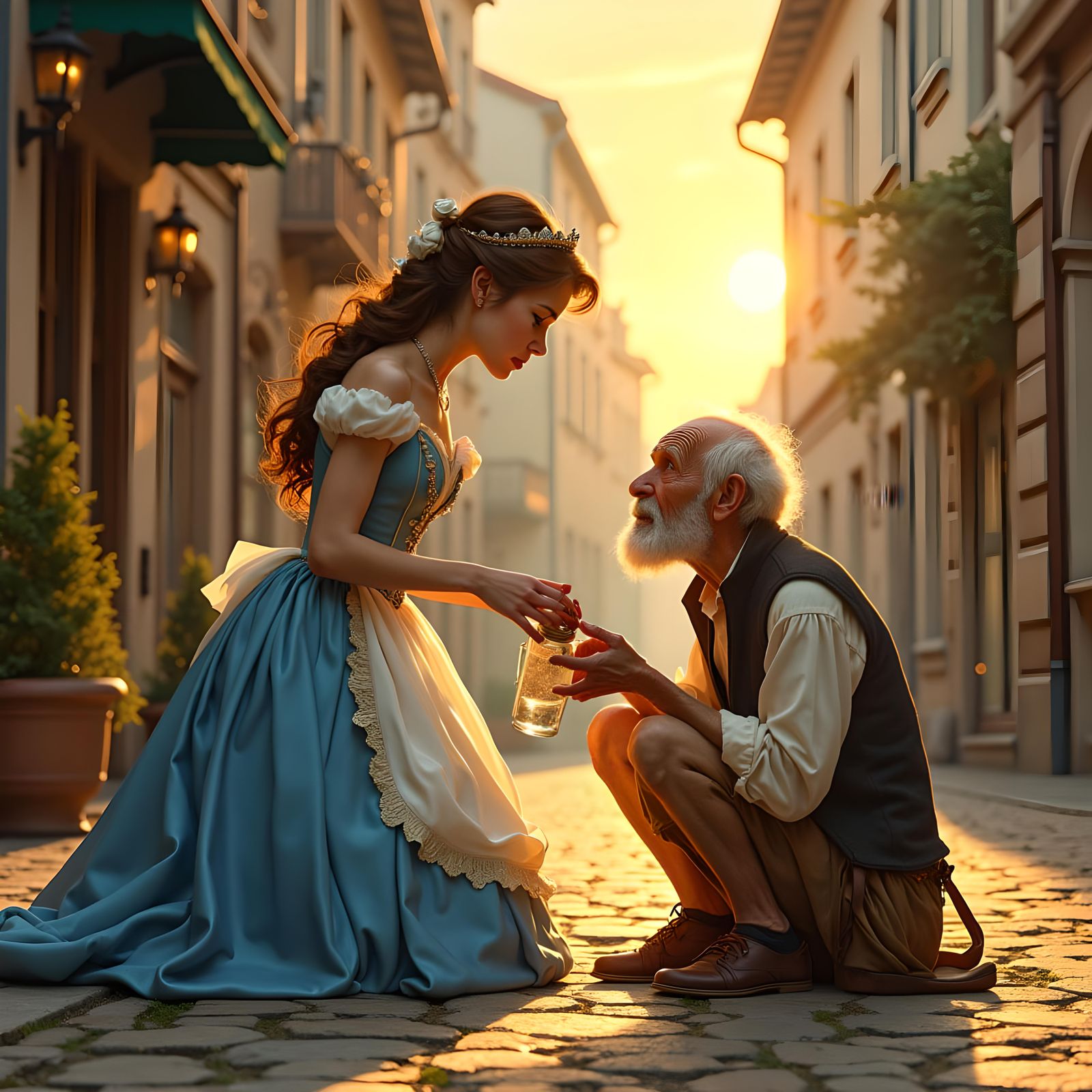Princess Belle's Act of Kindness