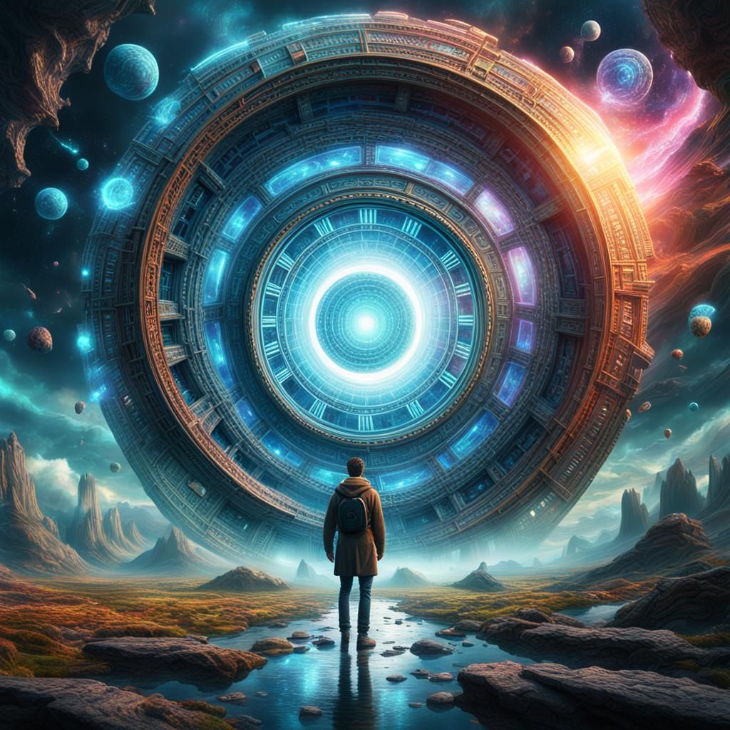 Psychedelic Time Vortex Portals (evolved)