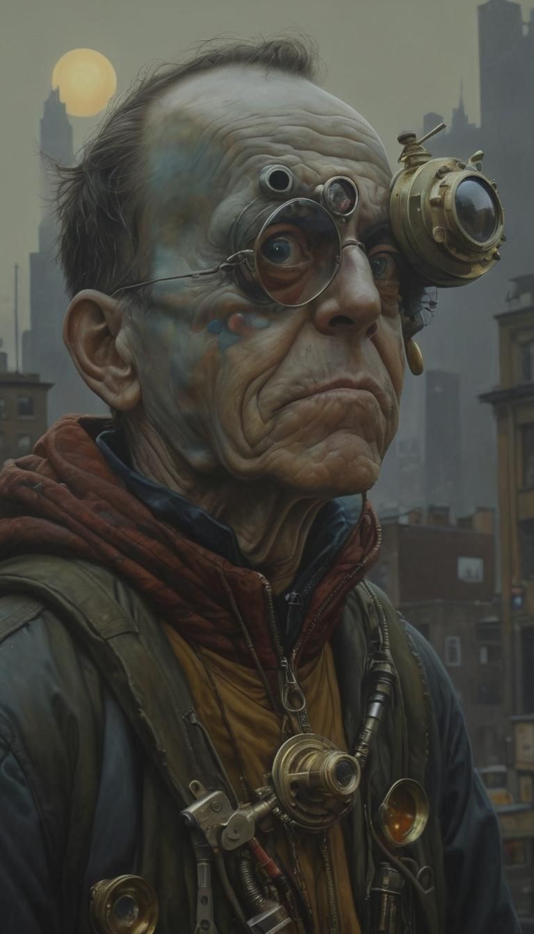 Psychedelic Surrealism in Photorealistic Style