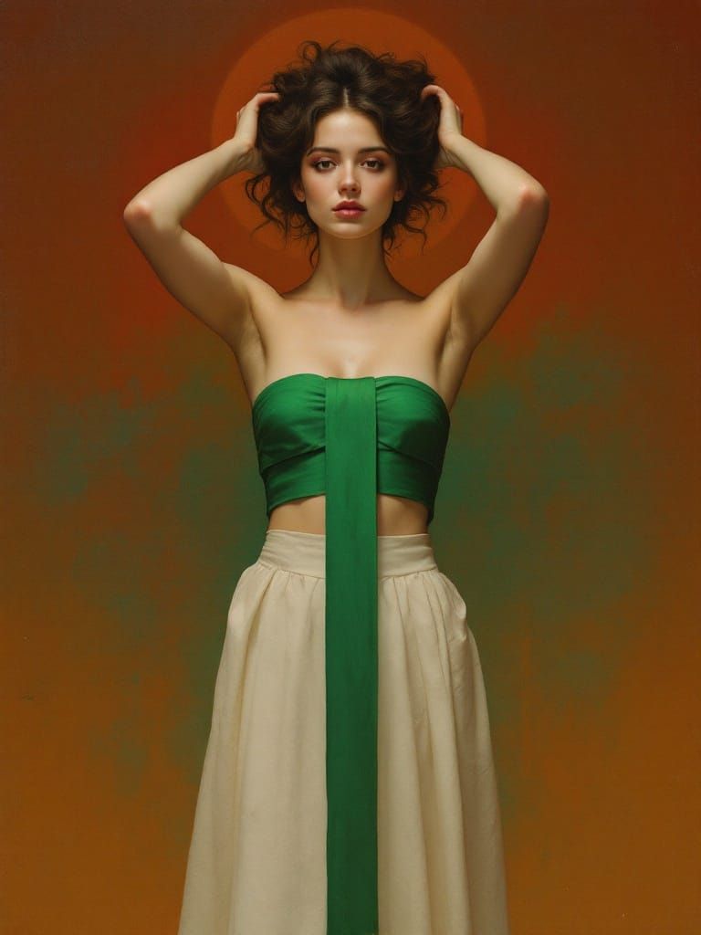 Idealized Beauty in Soft Focus