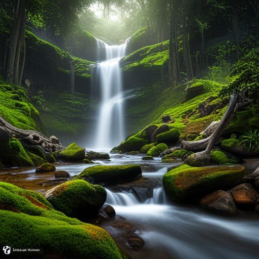 Enchanted Japanese Forest Landscape in 8k Resolution