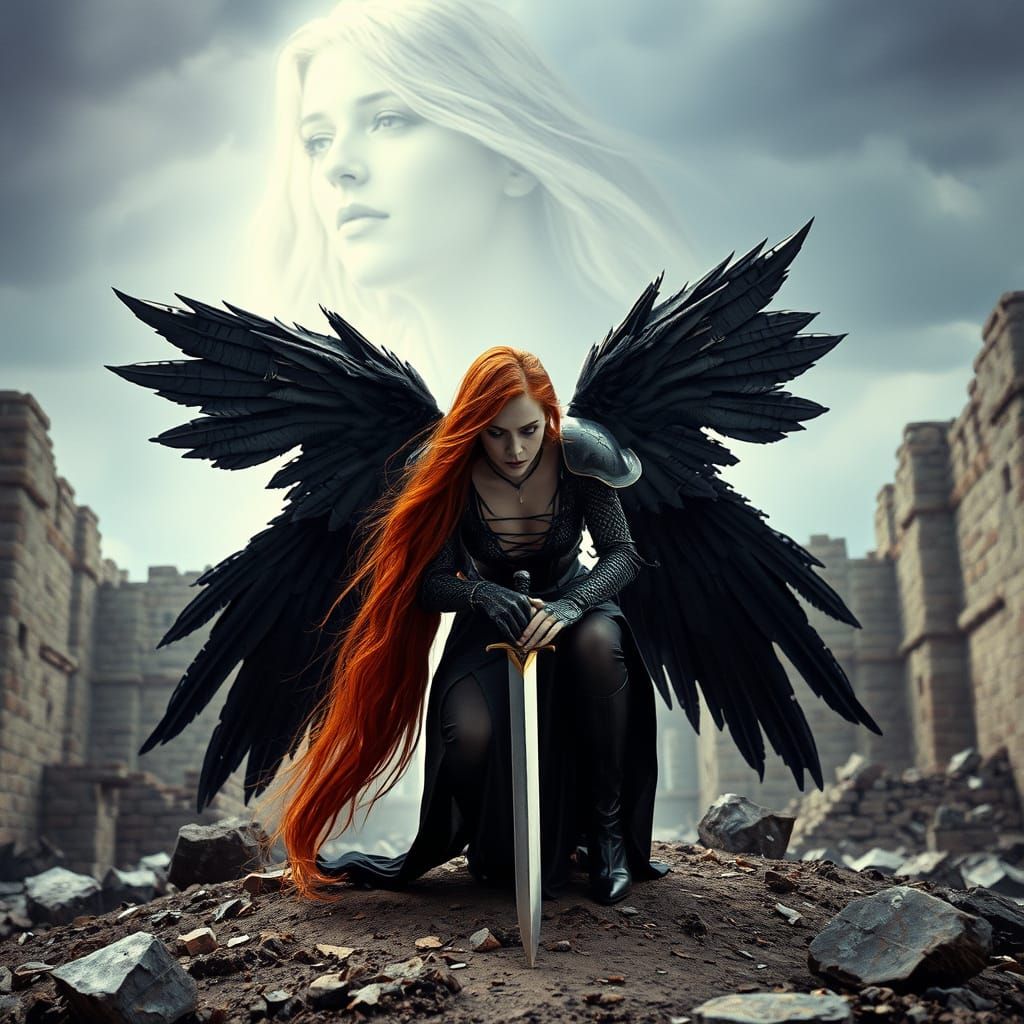 Goddess of Ruin: Cinematic Film Still