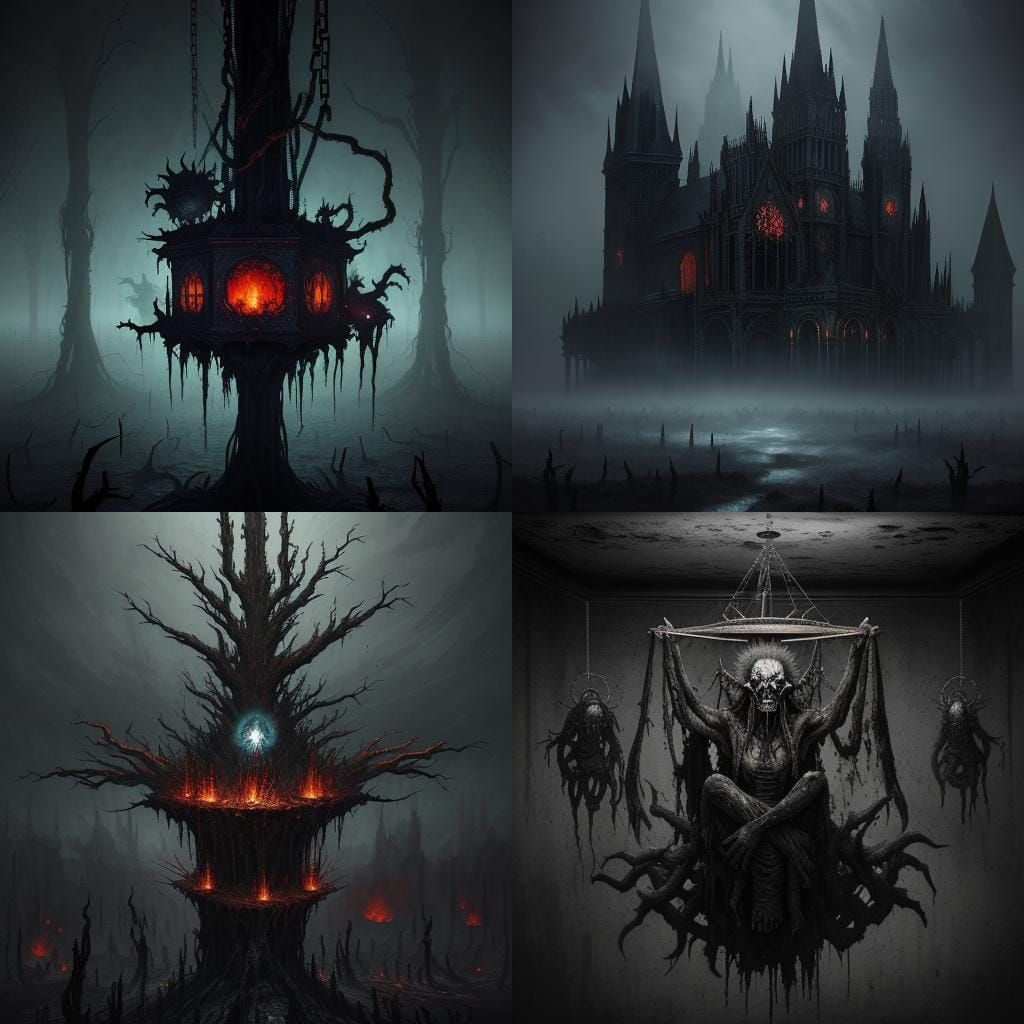 Horrific Scene of Suffering and Despair