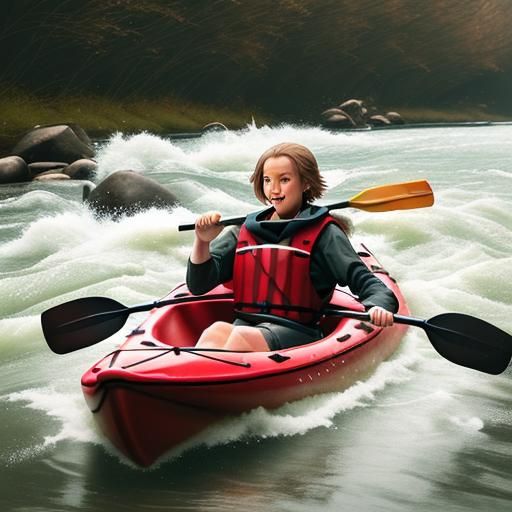 Kayaking Gravy River in Potato Boat