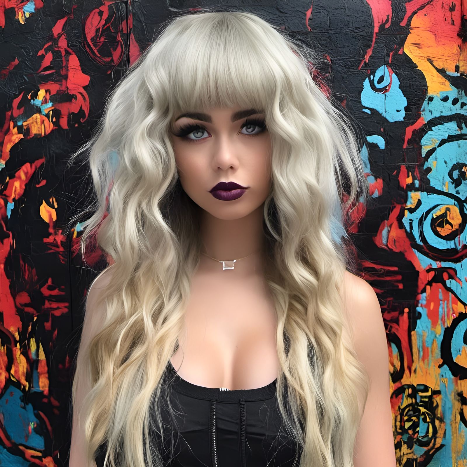 Hair Rising Psycho Monster in Dark Street