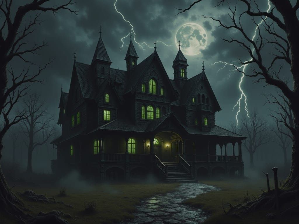 The last house for Trick or Treating