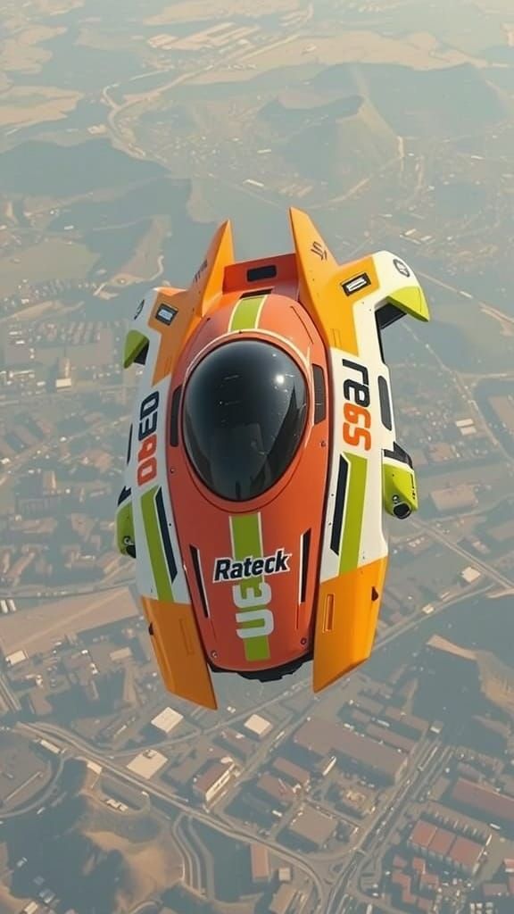 cyber tech sport hover-speeder