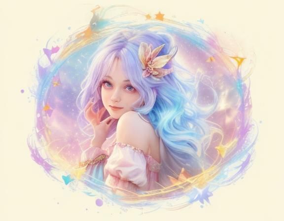 Kind and Beautiful Magical Character